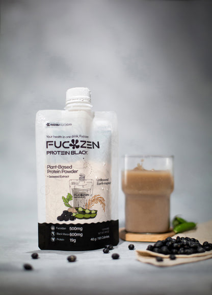 FucoZen Protein BLACK (Recovery & Energy Focus) - 1Box (10Pack)