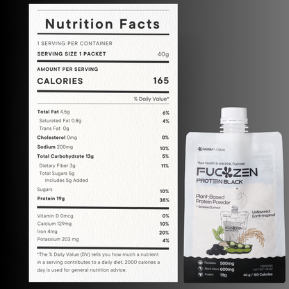 FucoZen Protein BLACK (Recovery & Energy Focus) - 1Box (10Pack)